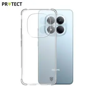 Coque Silicone Renforcée PROTECT pour Xiaomi Redmi Note 15 Pro 4G Transparent