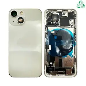 Coque de Réparation Complète Aftermarket (PIEC) Apple iPhone 13 Mini Lumière Stellaire