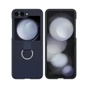 Coque de Protection avec Anneau Z-FL2 Samsung Galaxy Z Flip 6 5G F741 Bleu