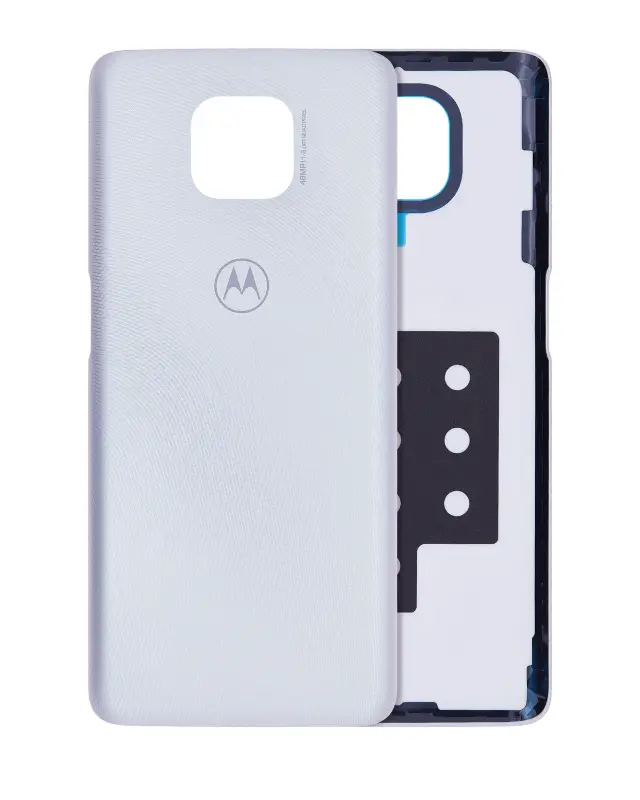 Vitre arrière pour Motorola Moto G Power (XT2117 / 2021) (origine, Polar Silver)