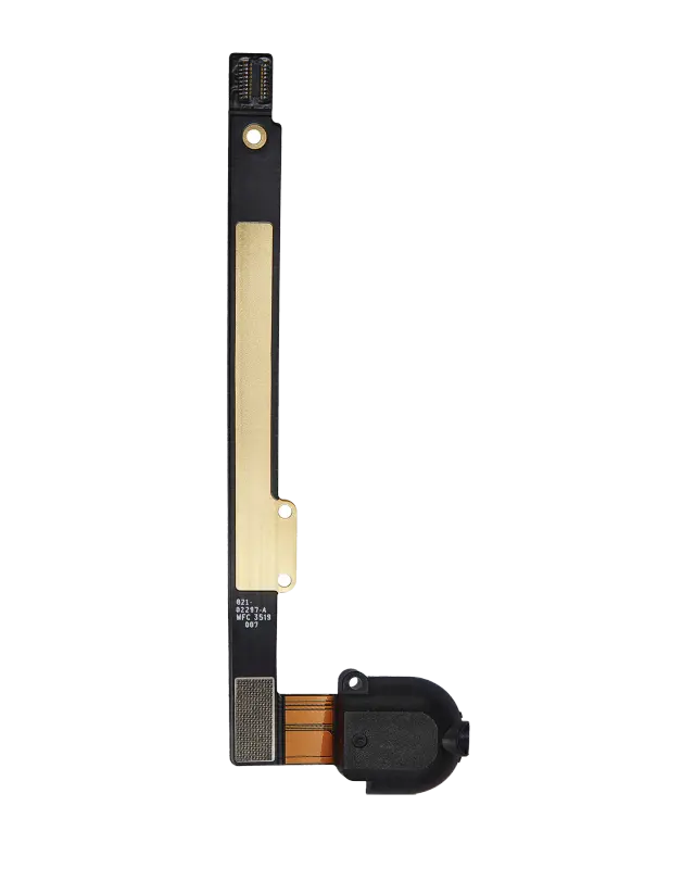 Prise jack pour Apple iPad 7 (2019) / iPad 8 (2020) (noir, Cellular)