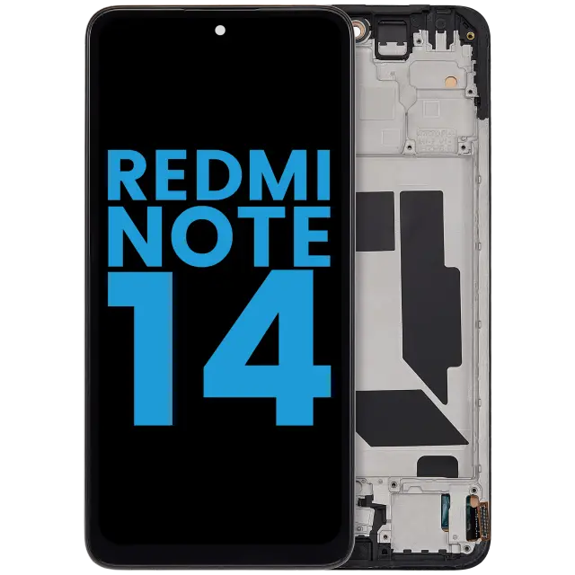 Écran pour Xiaomi Redmi Note 14 4G (EU Version, Aftermarket: Incell, toutes couleurs)