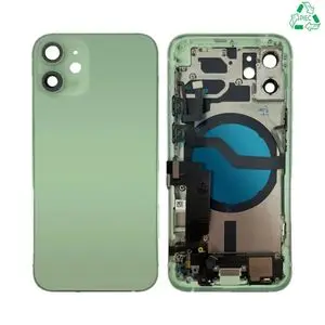 Coque de Réparation Complète Aftermarket (PIEC) Apple iPhone 12 Mini Vert