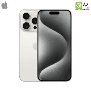 Smartphone Occasion Apple iPhone 15 Pro Max 256Go Grade B Titane Blanc