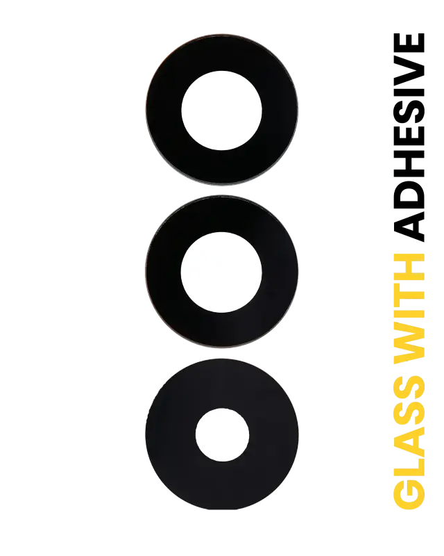 Lentille de caméra arrière avec adhésif pour Samsung Galaxy A15 4G (A155 / 2023) / A15 5G (A156 / 2023) (lot de 3)