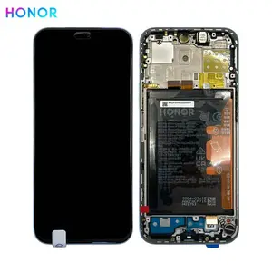 Bloc Écran Complet avec Châssis et Batterie Original Honor 200 Lite 0235ALPS Starry Bleu