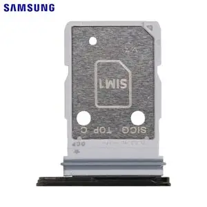 Tiroir SIM Original Samsung Galaxy S25 Edge S937 GH98-50118C Noir Absolu Titane