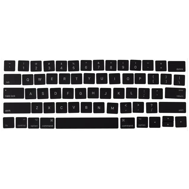 Jeu de touches pour Apple MacBook Pro 13" A2159 (2019) et autres modèles — (touches principales seules)