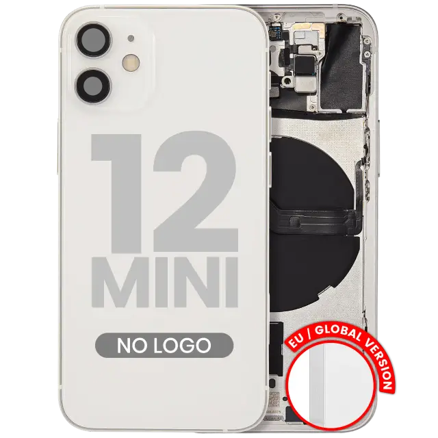 Châssis pour Apple iPhone 12 Mini (version EU, compatible premium, blanc)