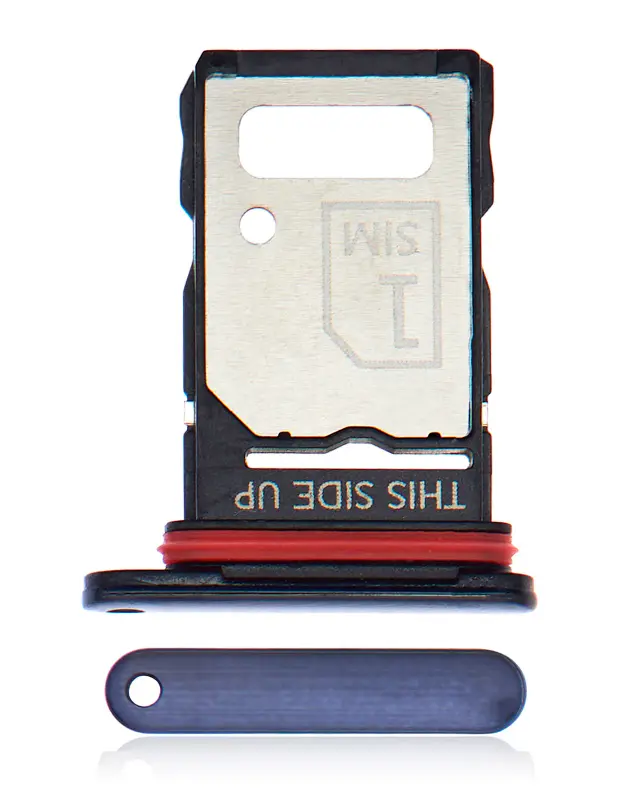 Tiroir SIM pour Motorola Moto Edge Plus / Edge 30 Pro (XT2201-1/4) / Edge X30 5G (XT2201 -2/6 /2022) (noir)