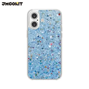 Coque de Protection Twinkle JMGOKIT pour Apple iPhone 16 Plus Bleu