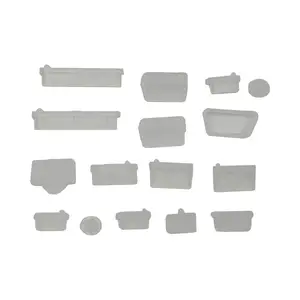 Cache Anti-Poussière pour Bouton PC (x16) Transparent
