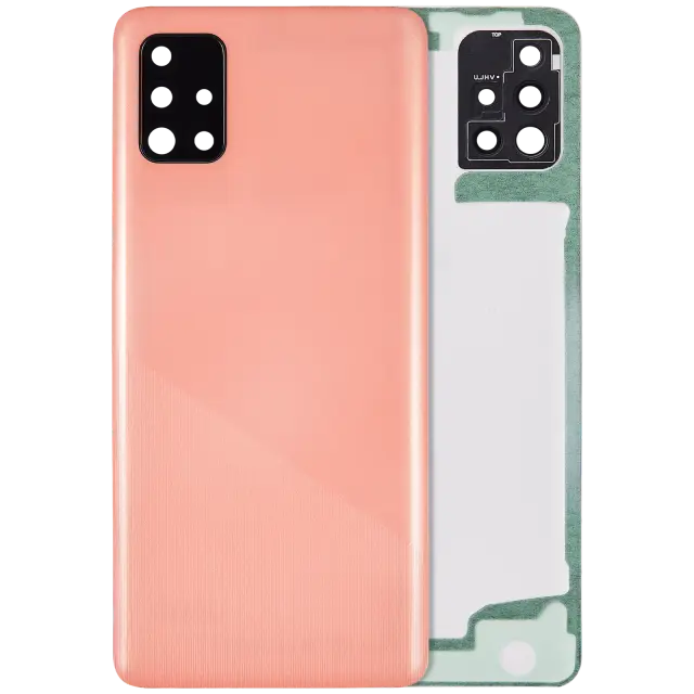 Vitre arrière pour Samsung Galaxy A51 4G (A515 / 2019) (compatible premium, Prism Crush Pink)