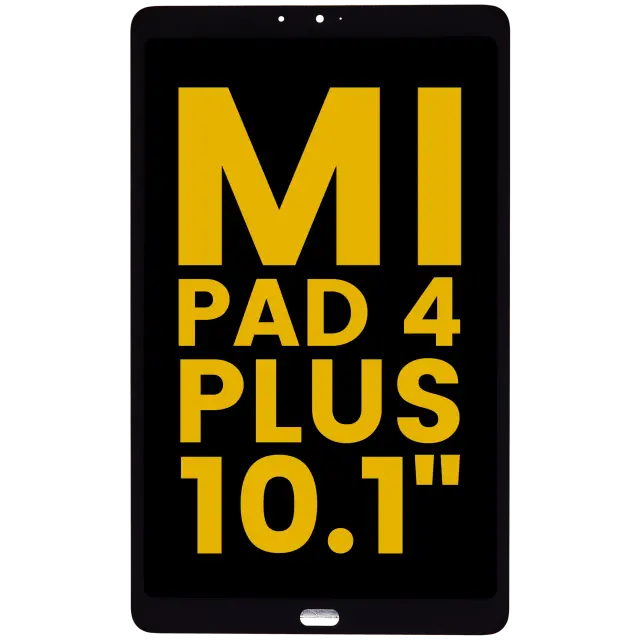 Écran LCD sans châssis pour Xiaomi Mi Pad 4 Plus 10.1'' (reconditionné, noir)