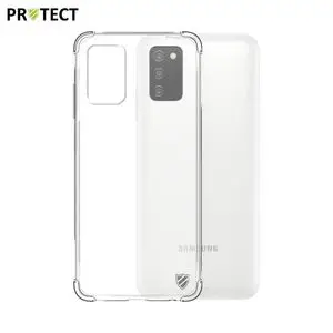 Coque Silicone Renforcée PROTECT pour Samsung Galaxy A03s A037 Transparent