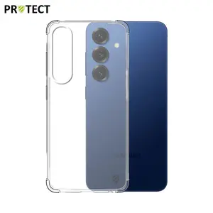 Pack de 10 Coques Silicone Renforcée PROTECT pour Samsung Galaxy S25 S931 Bulk Transparent
