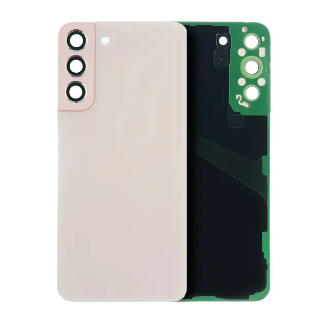 Vitre arrière pour Samsung Galaxy S22 Plus (pack service origine, Cream)