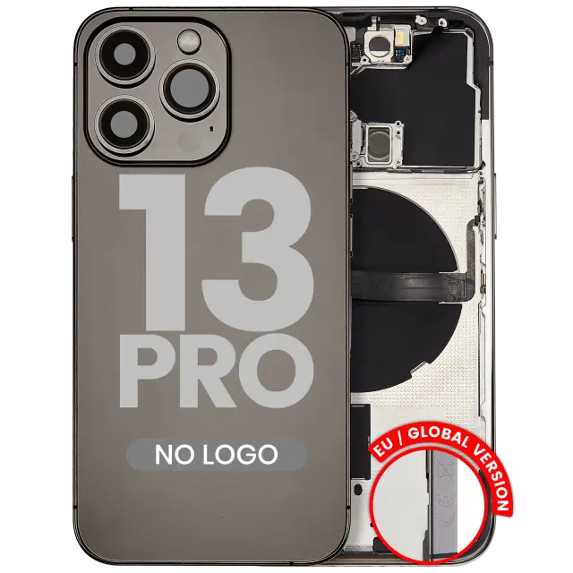 Châssis pour Apple iPhone 13 Pro (version EU, compatible premium, graphite)