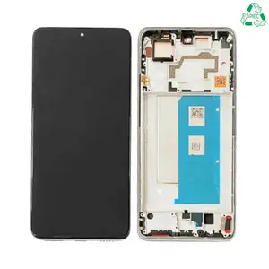 Écran Tactile Original Pulled avec Châssis (PIEC) Xiaomi Poco F5 Pro 5G Blanc