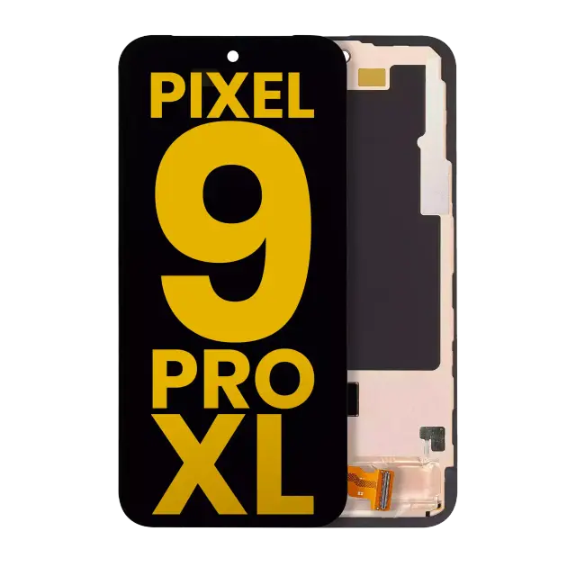 Écran OLED avec châssis et capteur d’empreintes pour Google Pixel 9 Pro XL (reconditionné, toutes couleurs)