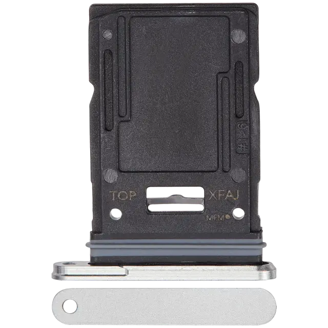 Tiroir SIM pour Samsung Galaxy Tab S9 FE Plus (X610) (WiFi Only) (2023) (argent)