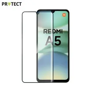 Verre Trempé Intégral PROTECT pour Xiaomi Redmi A5 4G Noir
