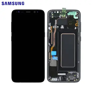 Écran Tactile Original Samsung Galaxy S8 G950 GH97-20457A GH97-20458A GH97-20473A GH97-20629A Noir Carbone