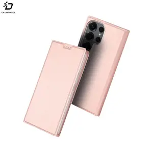 Housse de Protection Skin Pro Dux Ducis pour Samsung Galaxy S25 Ultra S938 Rose