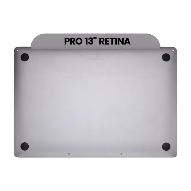 Coque inférieure pour Apple MacBook Pro 13" A1708 (2016-2017) (origine neuve, gris sidéral)