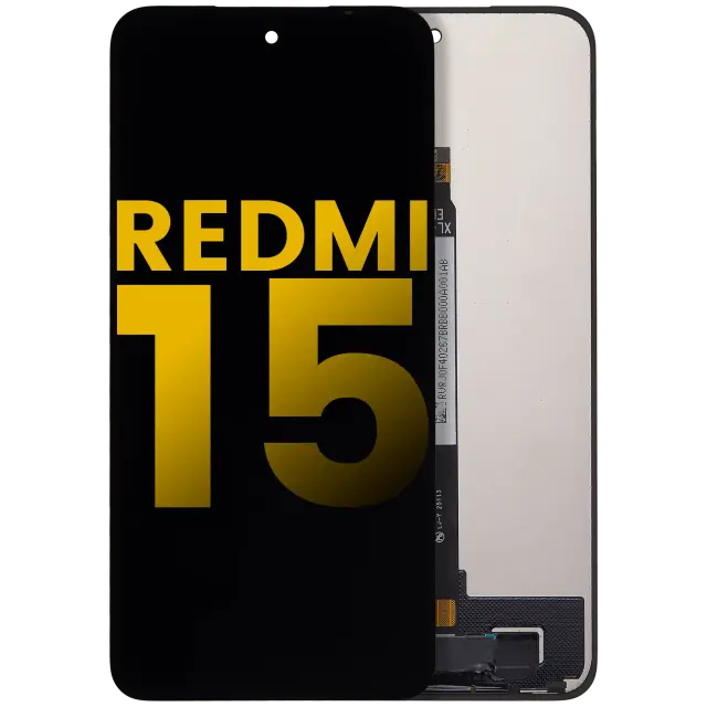 Écran LCD sans châssis pour Xiaomi Redmi 15 4G (EU Version, reconditionné, toutes couleurs)