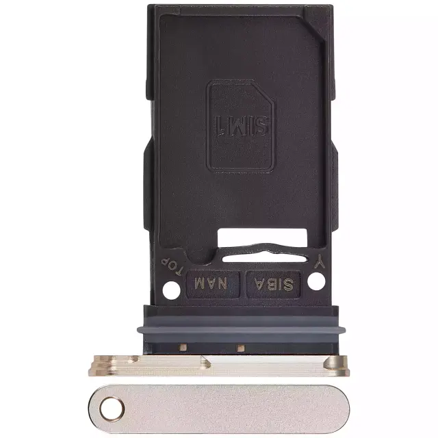 Tiroir SIM pour Samsung Galaxy S24 5G / S24 Plus 5G (Amber Yellow)
