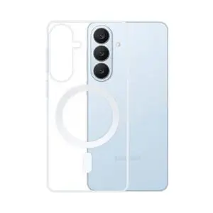 Coque Silicone MagSafe Compatible pour Samsung Galaxy S26 Plus S947 Transparent