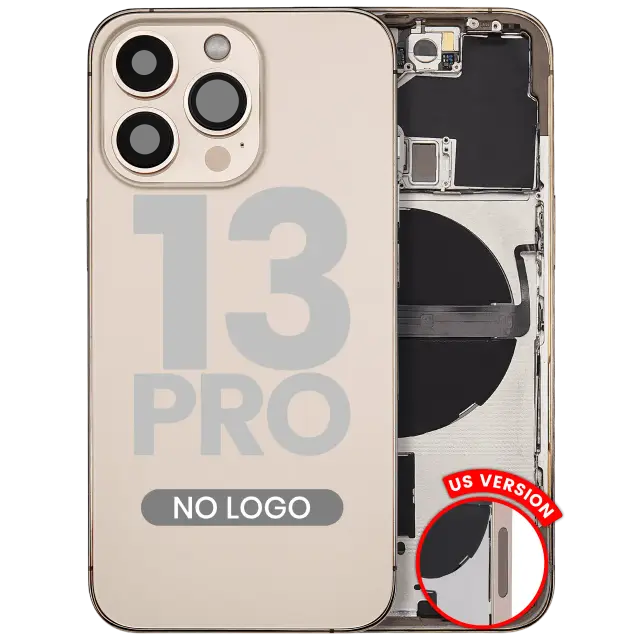 Châssis pour Apple iPhone 13 Pro (version US, compatible premium, or)