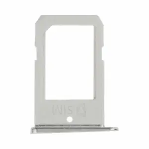 Tiroir Sim Premium Samsung Galaxy S6 Edge G925 Argent