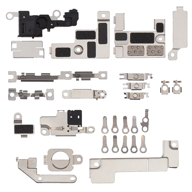 Jeu de petits supports métalliques pour Apple iPhone 14