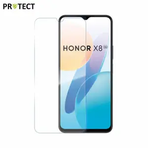 Verre Trempé Classique PROTECT pour Honor X8 5G Transparent