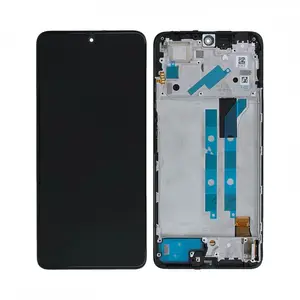 Écran Tactile Oled avec Châssis Xiaomi Redmi Note 11 Pro 4G/Redmi Note 11 Pro 5G/Poco X4 Pro 5G Noir