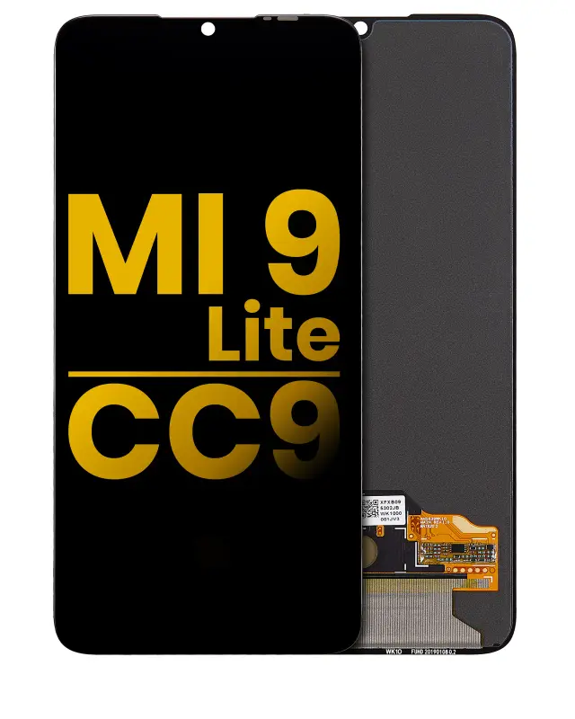 Écran OLED sans châssis pour Xiaomi Mi 9 Lite / CC9 (reconditionné, toutes couleurs)
