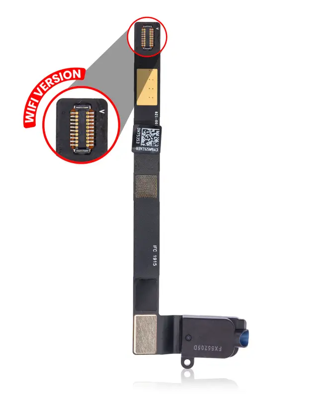 Prise jack pour Apple iPad Mini 4 (WiFi uniquement, noir)
