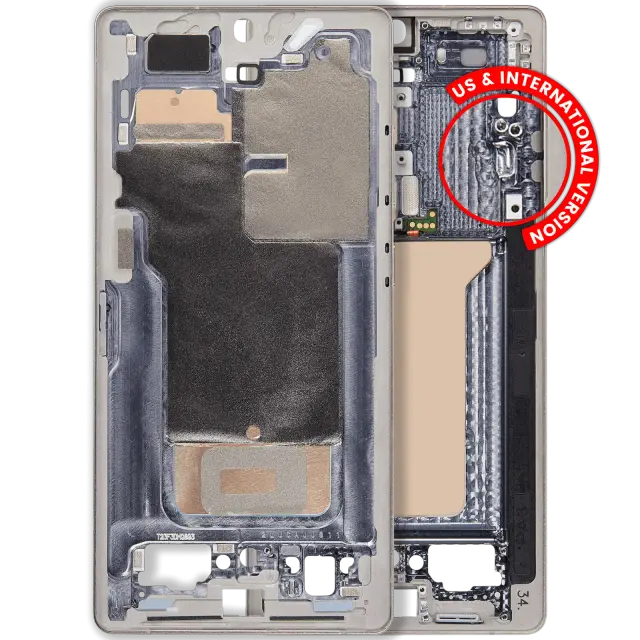 Châssis pour Samsung Galaxy S25 Ultra (version US & internationale, Titanium Pink Gold)