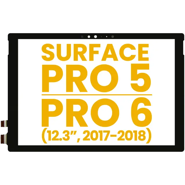 Écran pour Microsoft Surface Pro 5 / Pro 6 (1796) (Glass Separation Required)