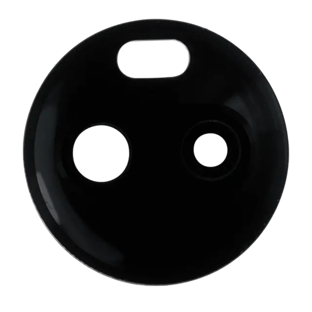 Vitre de caméra arrière pour Motorola Moto G7 (XT1962 / 2019) (origine, noir)