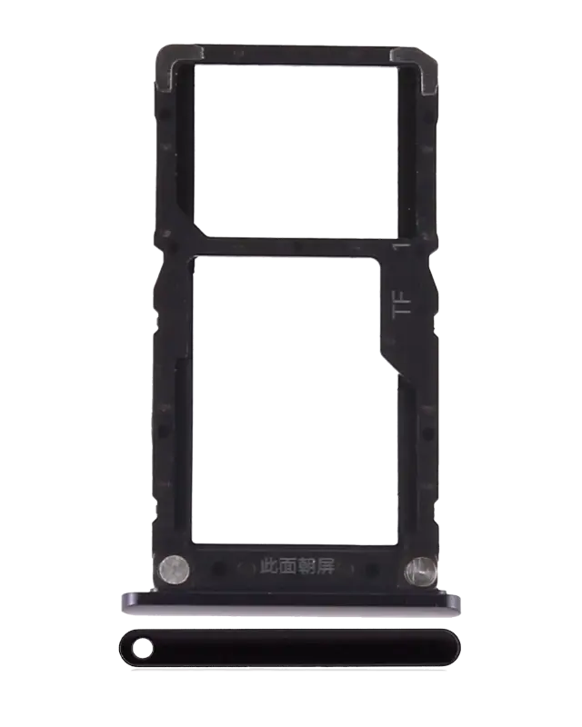 Tiroir SIM pour Xiaomi Mi 8 Lite (noir minuit)