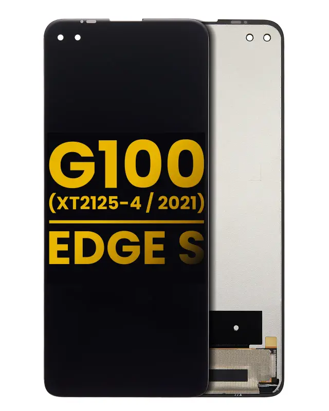 Écran LCD sans châssis pour Motorola Moto G100 (XT2125-4 / 2021) / Edge S (reconditionné, toutes couleurs)