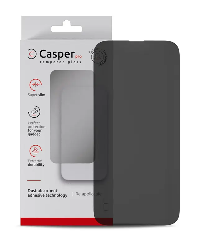 Verre trempé pour iPhone 15 Pro (blister, Privacy) — réf. 107082117563