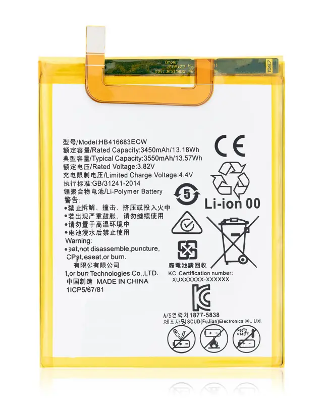 Batterie pour Nexus 6P (HB416683ECW)