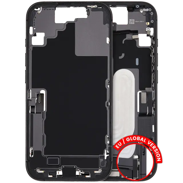 Châssis pour Apple iPhone 17 (version EU, origine d'occasion — grade B, noir)