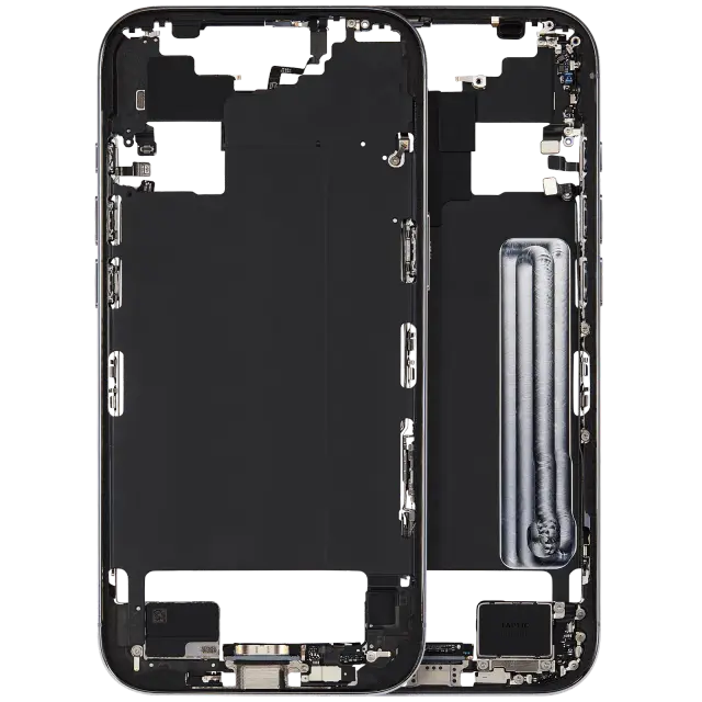 Châssis pour Apple iPhone Air (US / EU Version, origine d'occasion — grade B, bleu ciel)