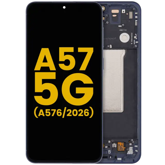 Écran OLED avec châssis pour Samsung Galaxy A57 5G (A576 / 2026) (reconditionné, Navy)