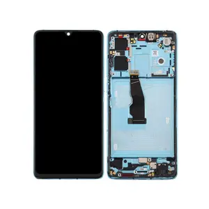 Écran Tactile Oled avec Châssis Huawei P30 Aurora Blue